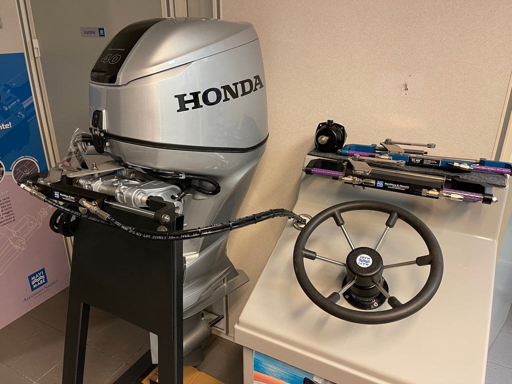 Honda 60 PK langstaart BF60 LRTU (inclusief afstandsbediening, meters en propeller) - Outboard Outlet