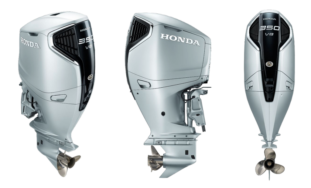 Honda 350 PK Extra langstaart BF350 XRU (inclusief afstandsbediening, meters en propeller) - Outboard Outlet