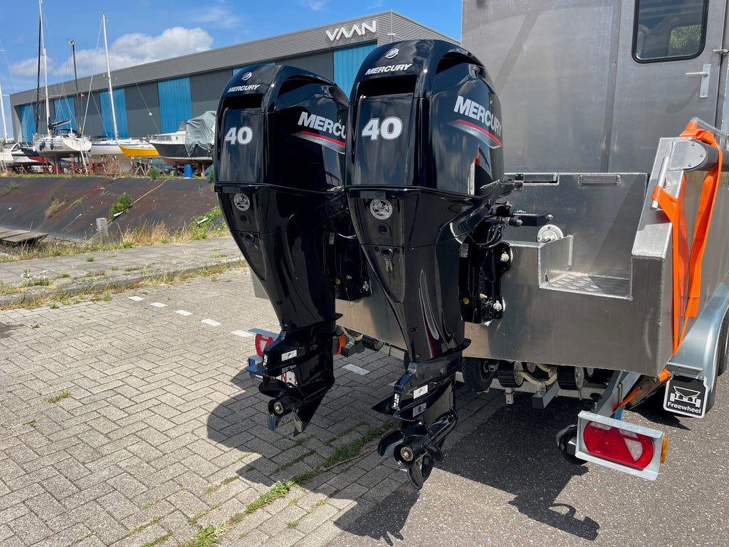 Montage Van Dubbele Buitenboordmotoren & Outboard Outlet