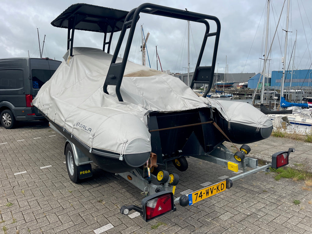 Nieuwe Gala Viking V650 ALUMINIUM rubberboot met nieuwe Yamaha F150XC - Outboard Outlet