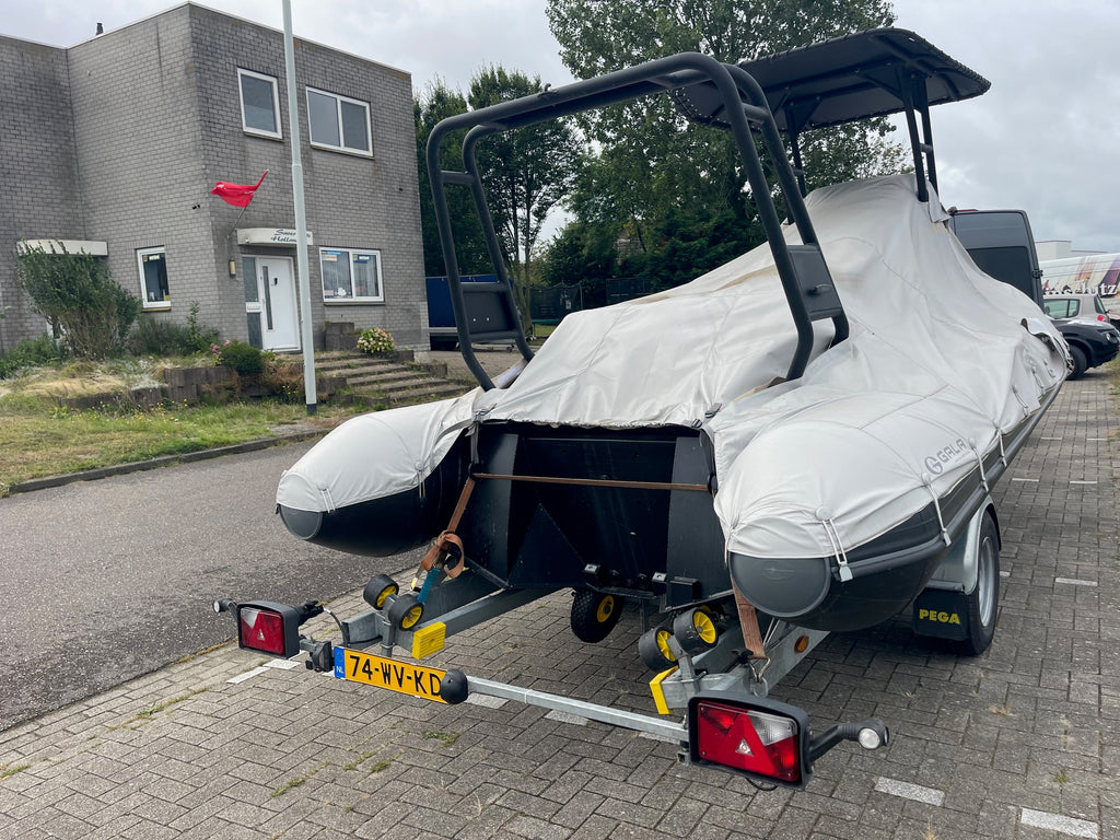 Nieuwe Gala Viking V650 ALUMINIUM rubberboot met nieuwe Yamaha F150XC - Outboard Outlet