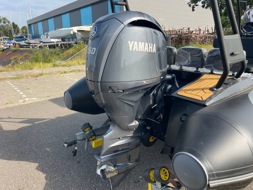 Nieuwe Gala Viking V650 ALUMINIUM rubberboot met nieuwe Yamaha F150XC - Outboard Outlet