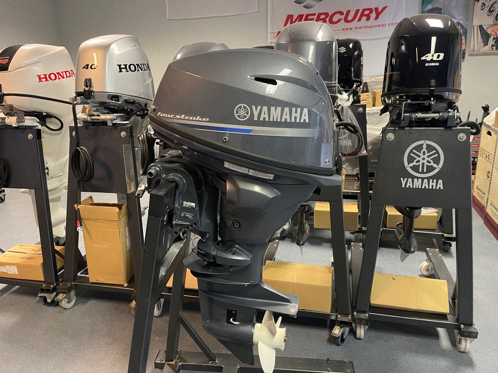 Yamaha 25 pk 4 takt afstandsbediening  kortstaart 2017 incl. 1 jaar. garantie - Outboard Outlet