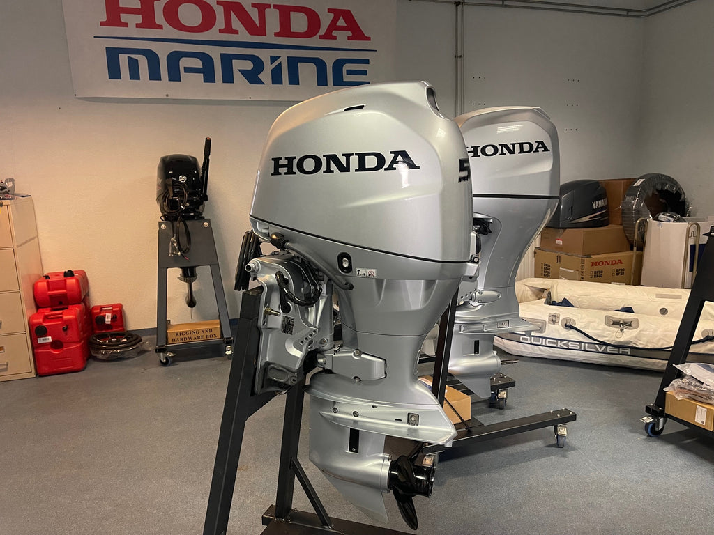 Honda 50 pk inj. motor met slechts 243 uur incl. 1 jr gar. - Outboard Outlet