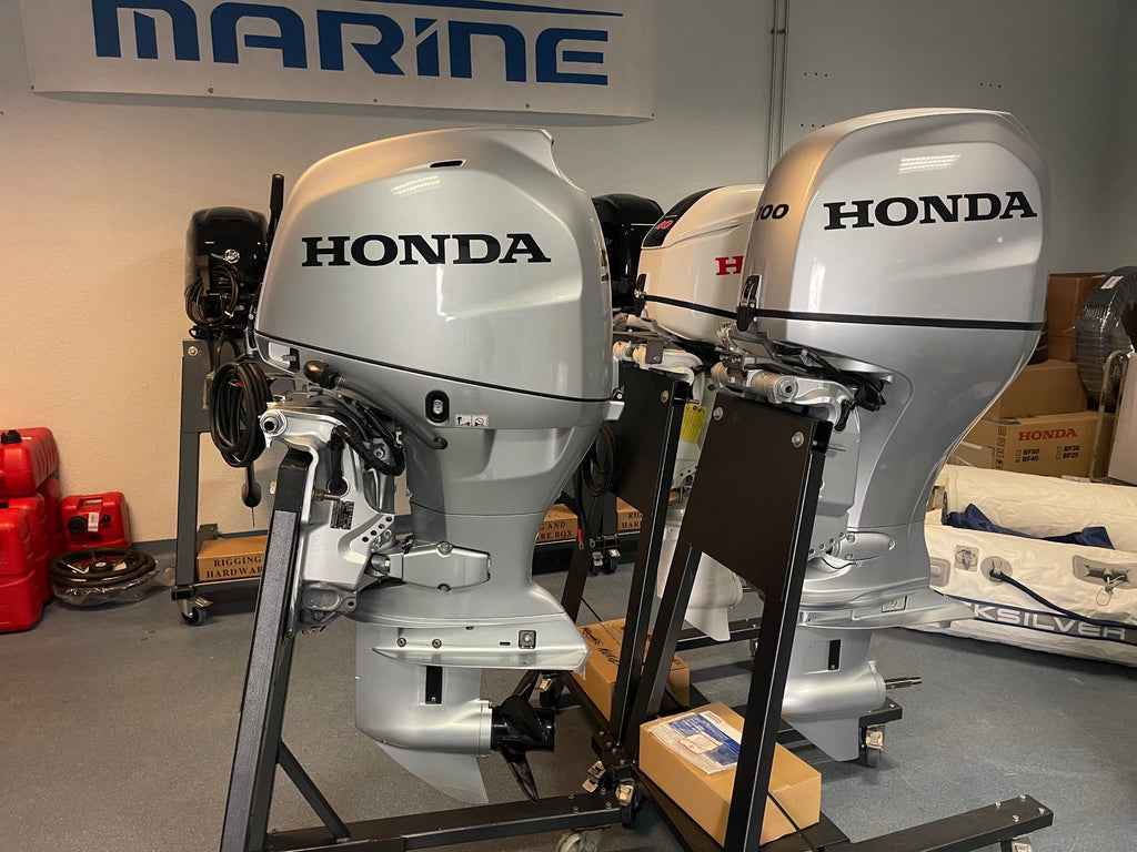 Honda 50 pk inj. motor met slechts 243 uur incl. 1 jr gar. - Outboard Outlet