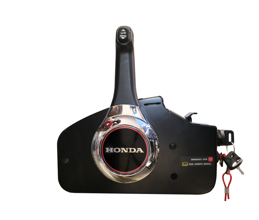Honda zijmontage afstandsbediening met trim - Outboard Outlet