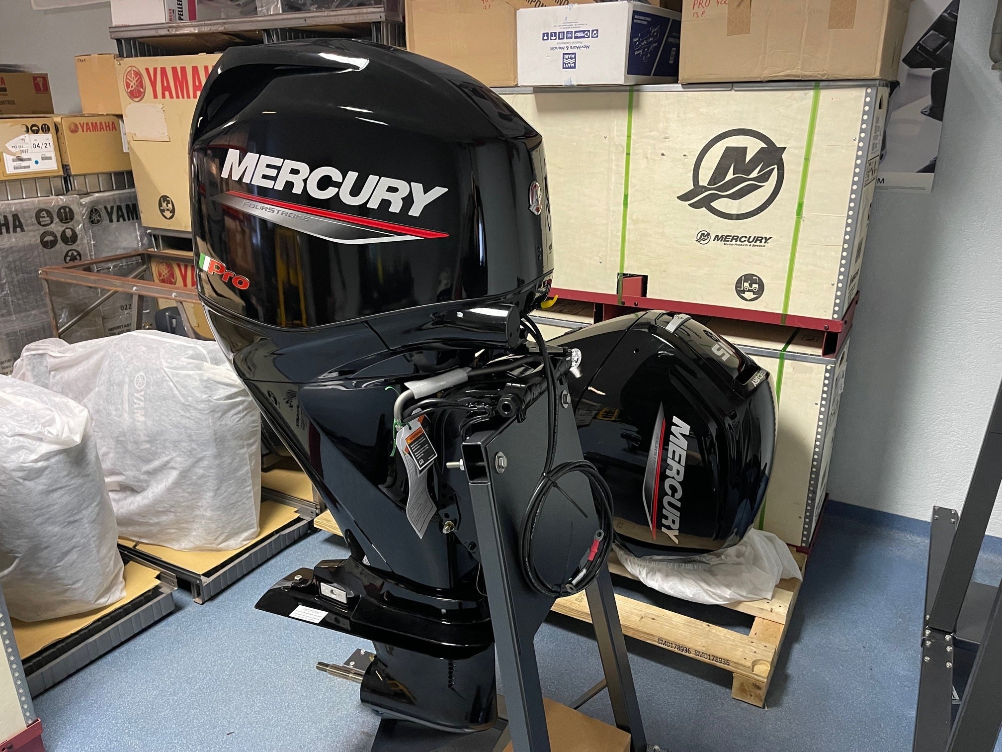 Mercury 60 HP long shaft F60 EFI ELPT CT PRO (including remote control ...