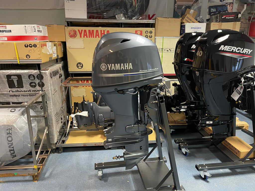 Yamaha 60 PK langstaart F60 FETL (inclusief stuurhendel besturing met trolling en propeller) - Outboard Outlet