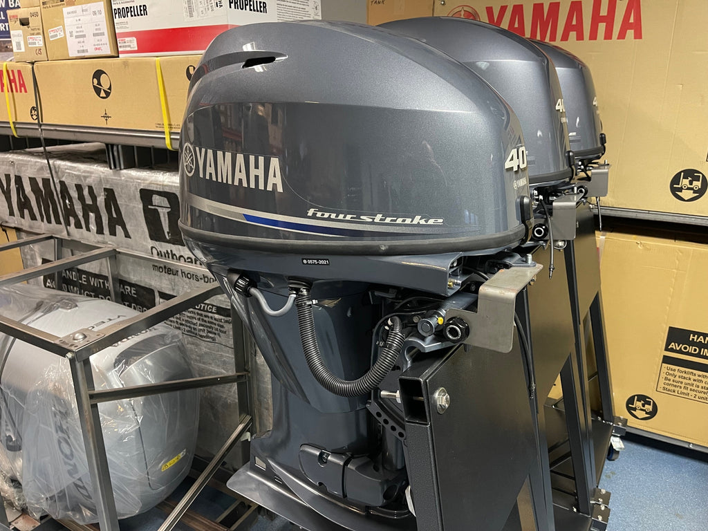 Yamaha 40 PK langstaart F40 FETL (inclusief afstandsbediening, meter en propeller) - Outboard Outlet