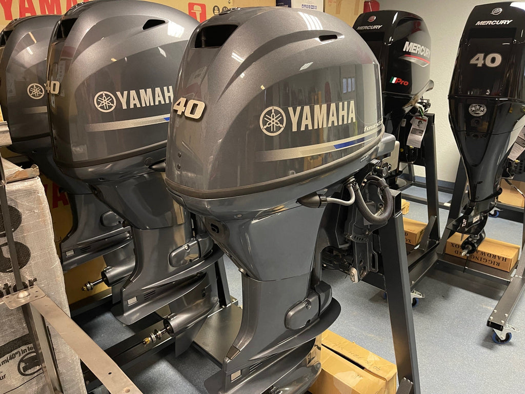 Yamaha 40 PK langstaart F40 FETL (inclusief stuurhendel besturing en propeller) - Outboard Outlet