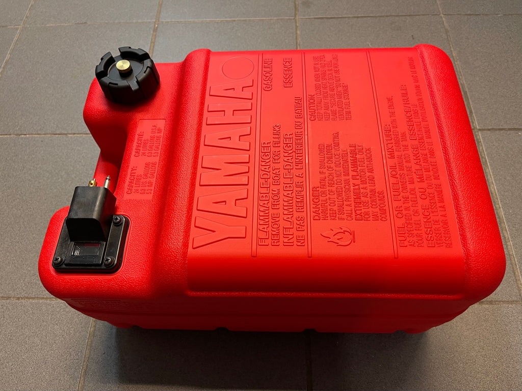 24 liter Yamaha tank met meter - Outboard Outlet