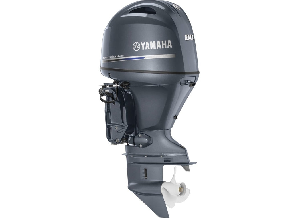 Yamaha 80 PK langstaart F80 LB (inclusief afstandsbediening, meter en propeller) - Outboard Outlet